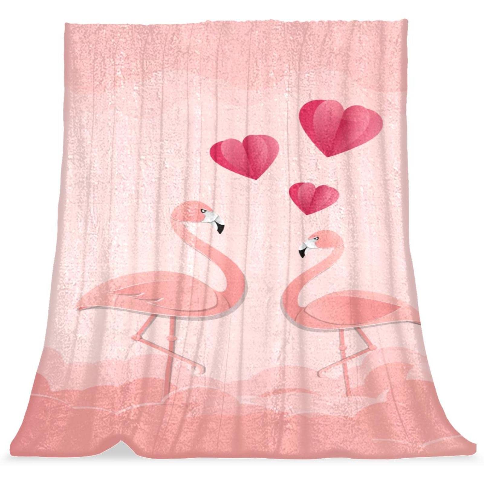 Couvre-lit flamants roses fini les nuits fraîches grâce au moelleux