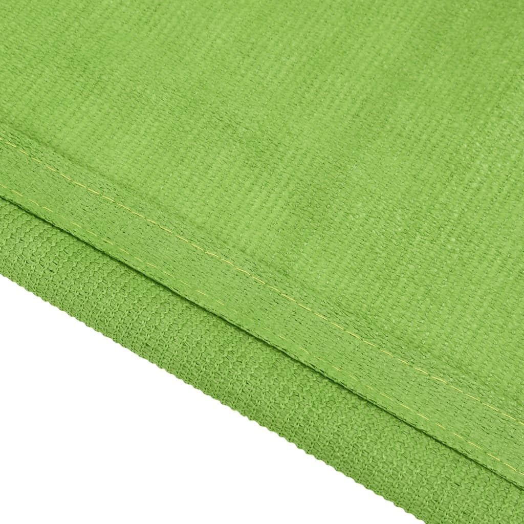 Rekreacja na świeżym powietrzu, kemping i piesze wycieczki, akcesoria do namiotówDywan namiotowy jasnozielony 250x400 cm HDPE