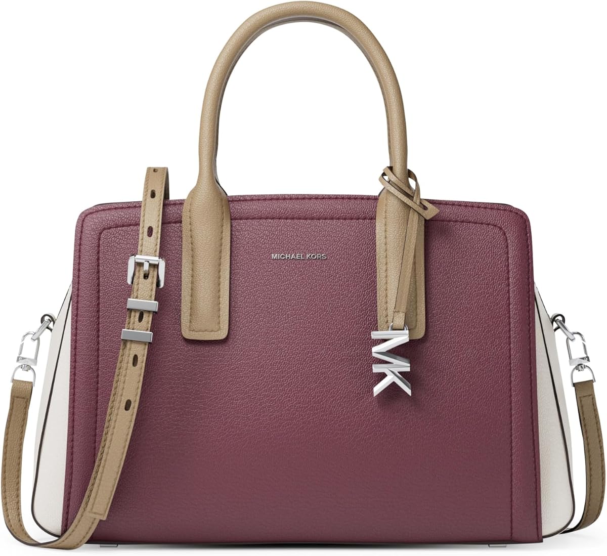 Michael Kors Bolso satchel mediano Laila para mujer