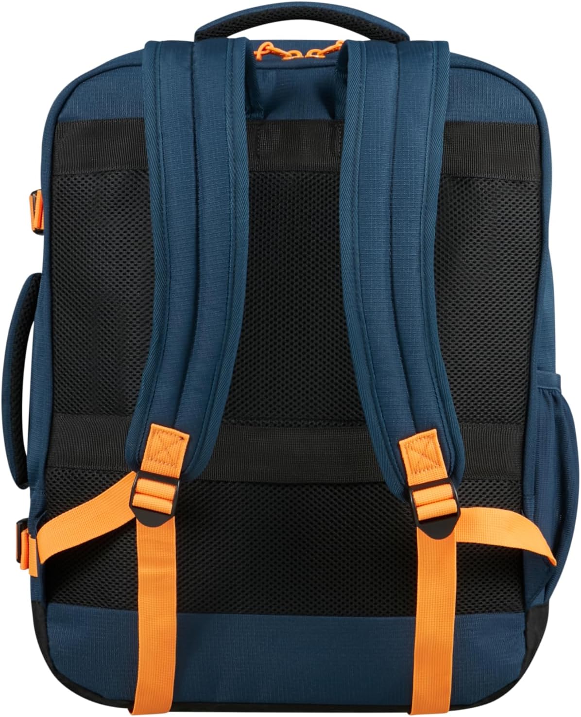 American Tourister Cabin Bag, Multicoloured (Dark Navy/Radiant Orange), EasyJet (36 x 20 x 45 cm-38 L)
