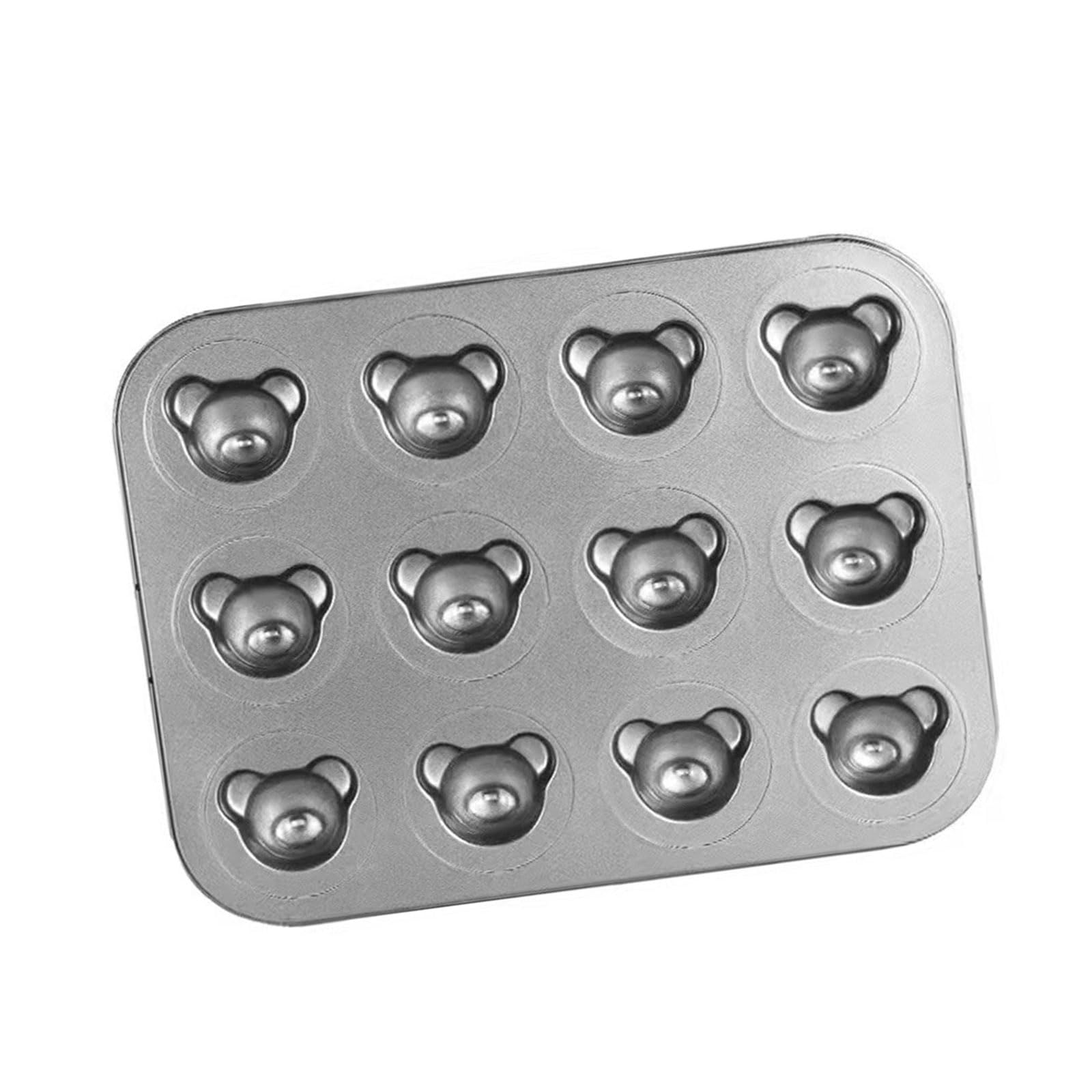 Xinsheinelry Nonstick Carbon Steel Cake Pan Bake Tool with Lovely Multi Pattern for Family Cooking Family Gathering Baking Tool