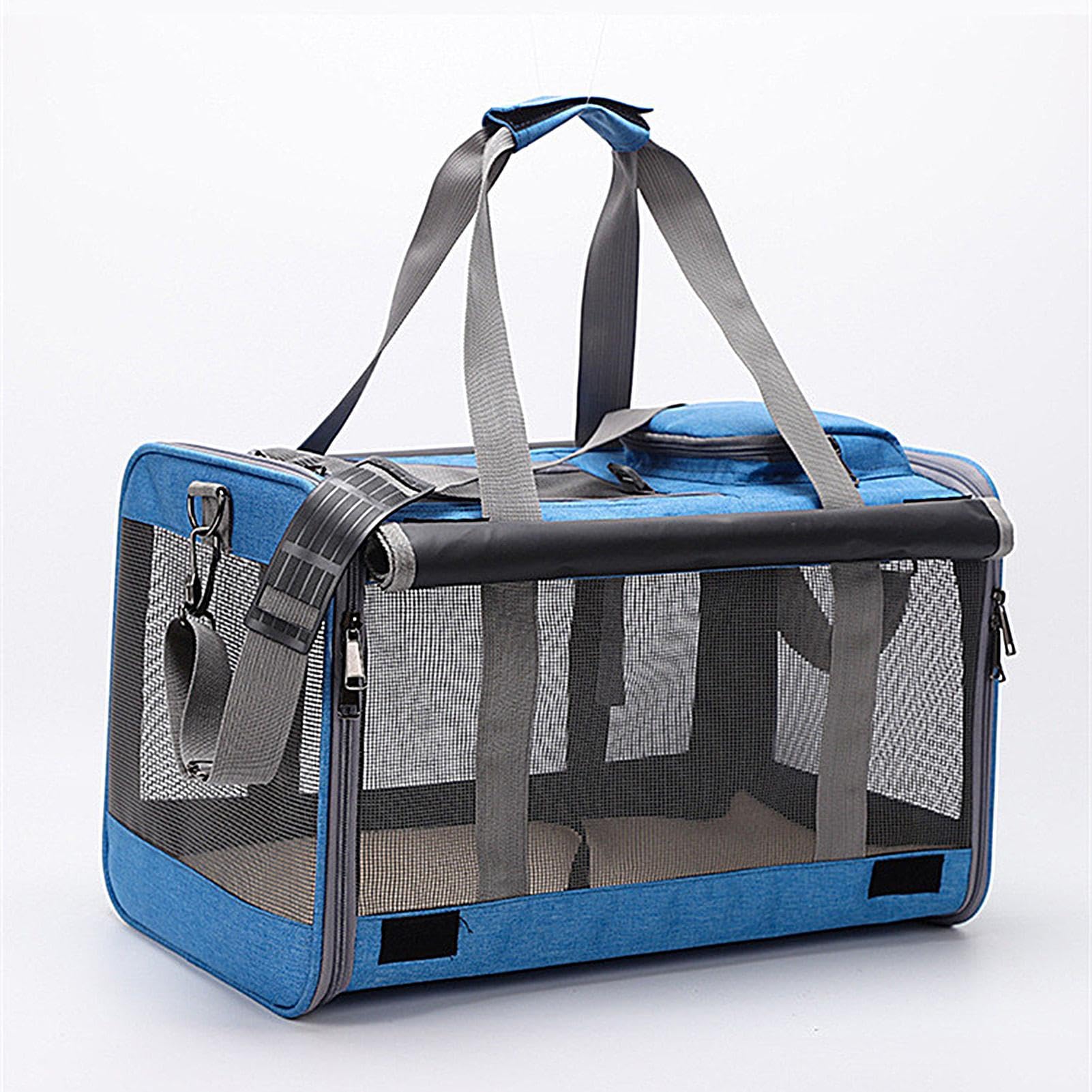 Trasportino per Animali Capienza fino a 9 kg Tracollo Trasportino Aereabile | Trasportino per Aereo, Auto, Campeggio, Avventura all'Aperto, Ospedale, Moto