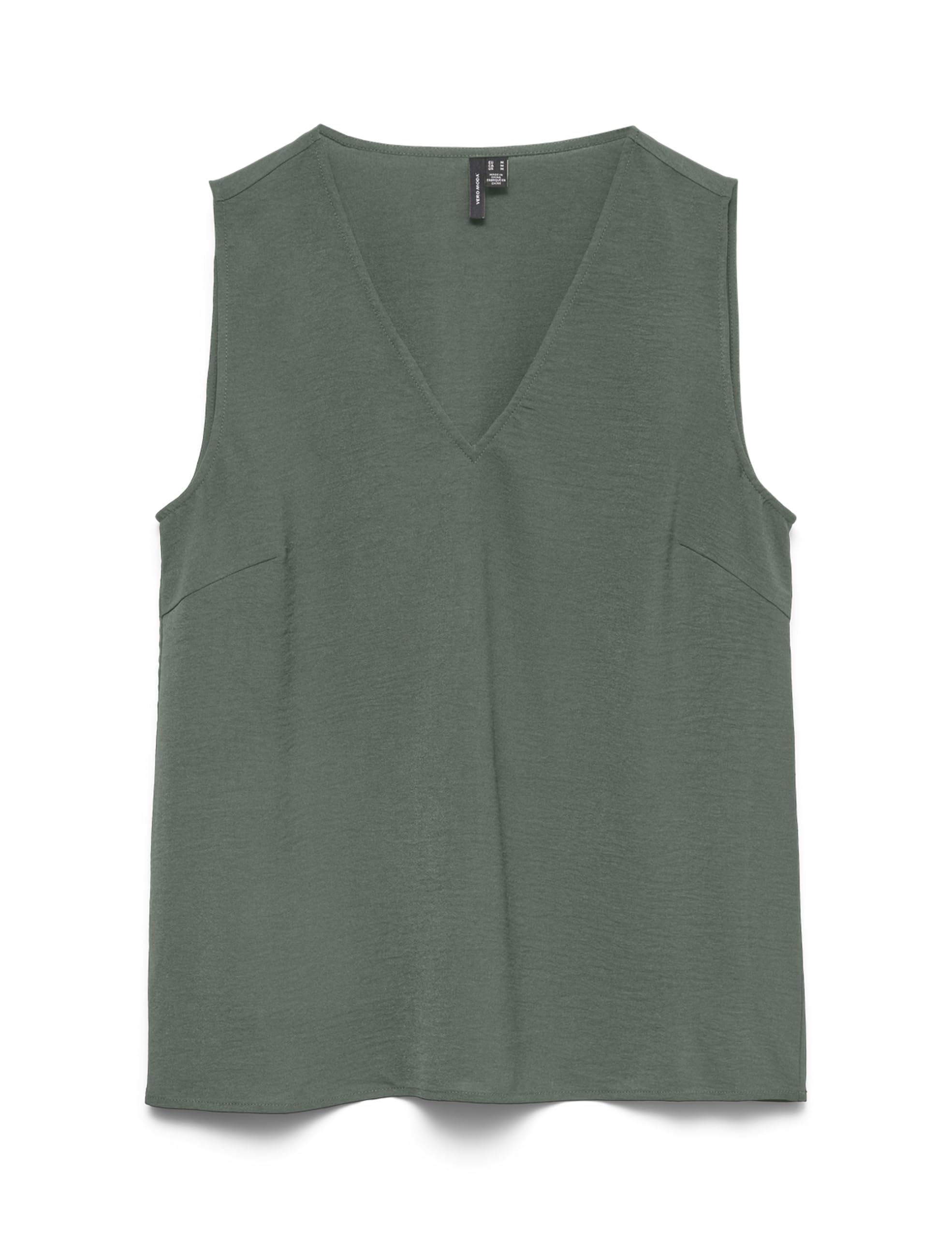 VERO MODA Damen Vmalva S/L V-Neck Top WVN Noos