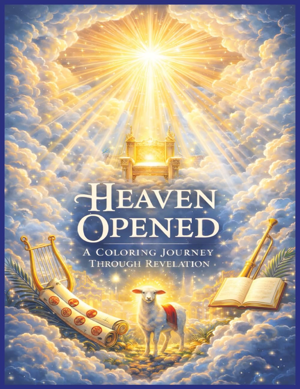 Heaven Opened: A Coloring Journey Through Revelation