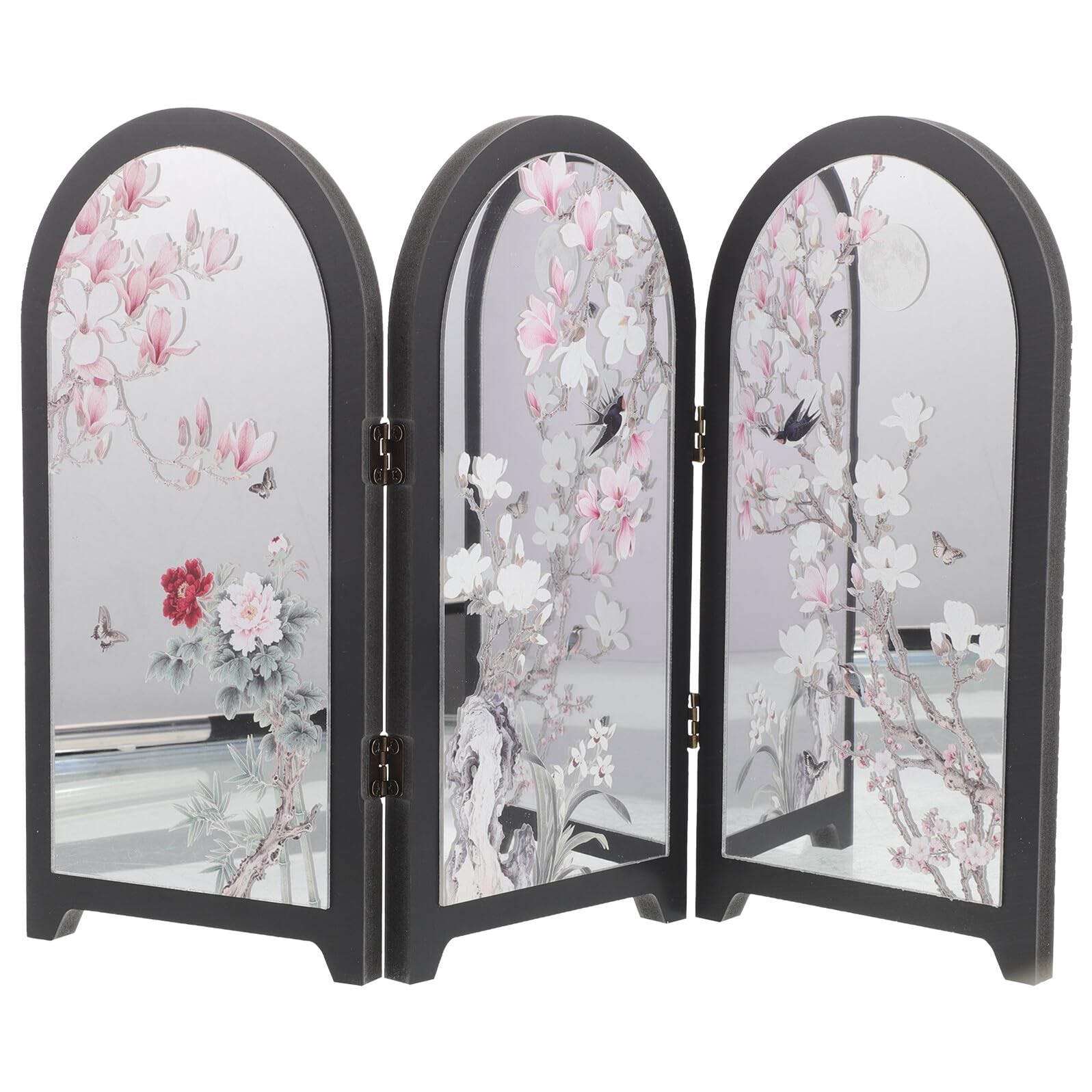 Paravent miroir chinois haut de gamme : le séparateur d'exception pour studio