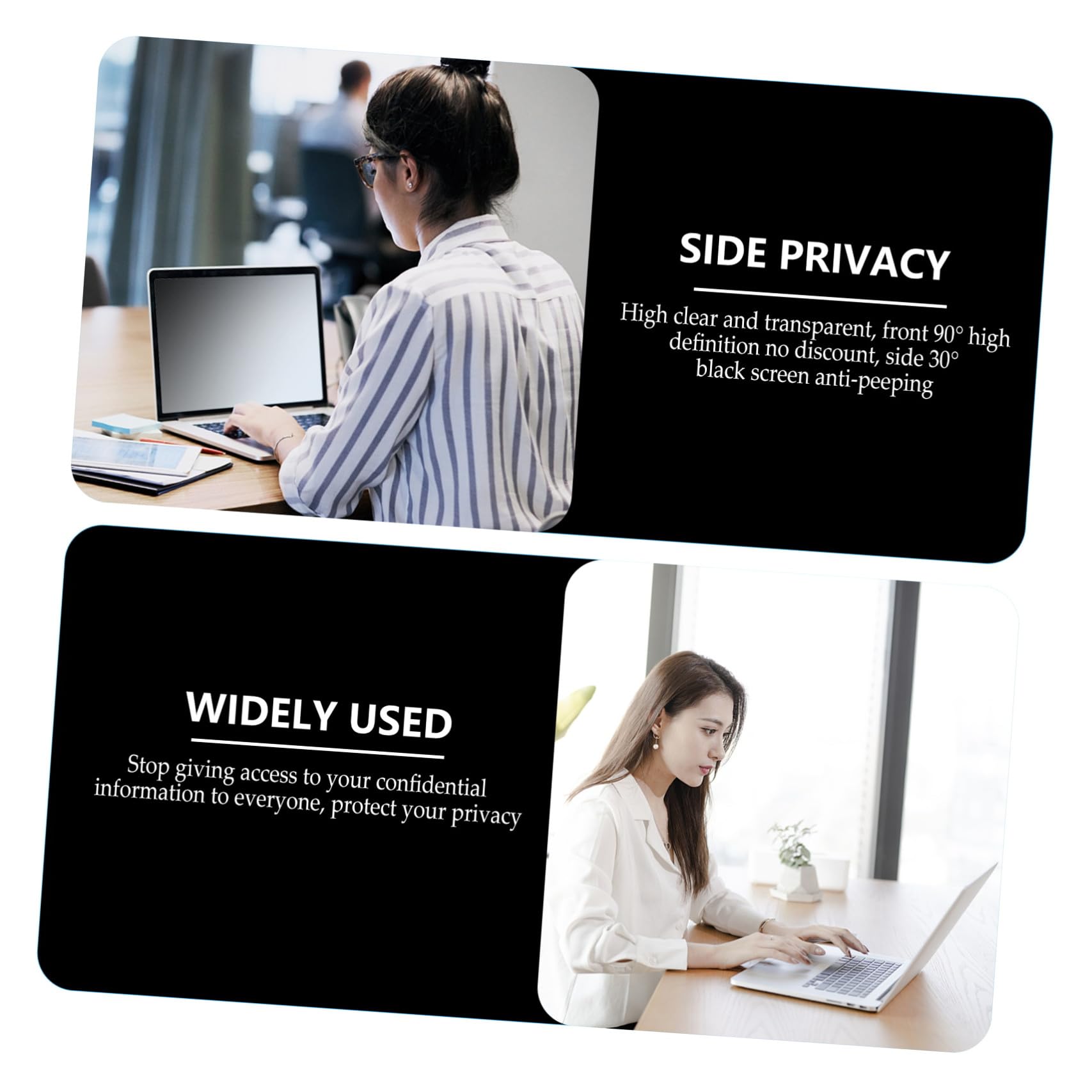 Operitacx Pellicola Privacy per Computer Portatile Filtro Anti-sbirciatina Pellicola Protettiva per Schermo Accessori per Notebook