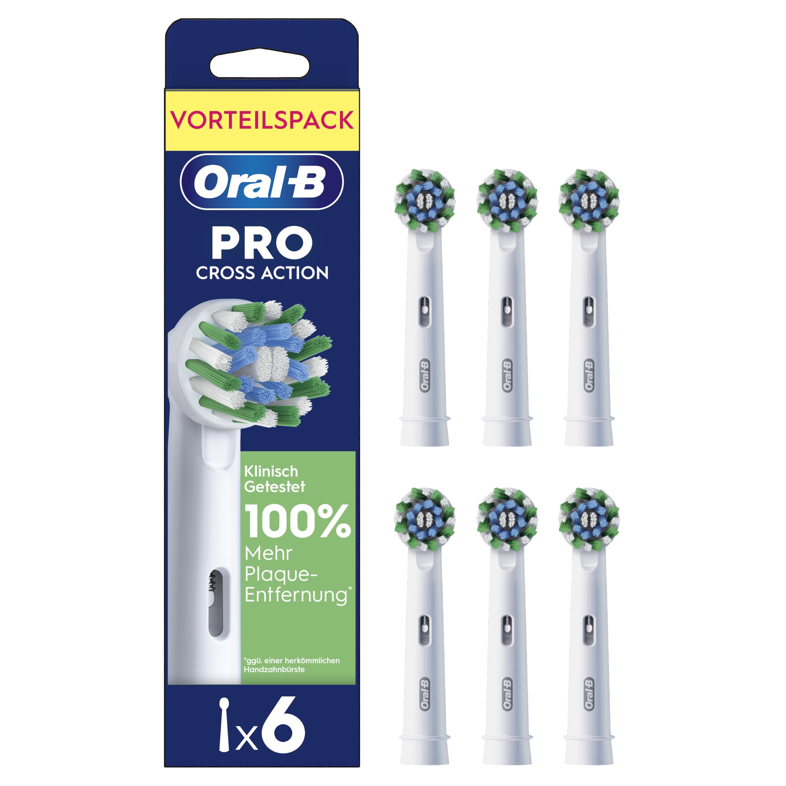 Oral-B Aufsteckbürsten Pro CrossAction 6er