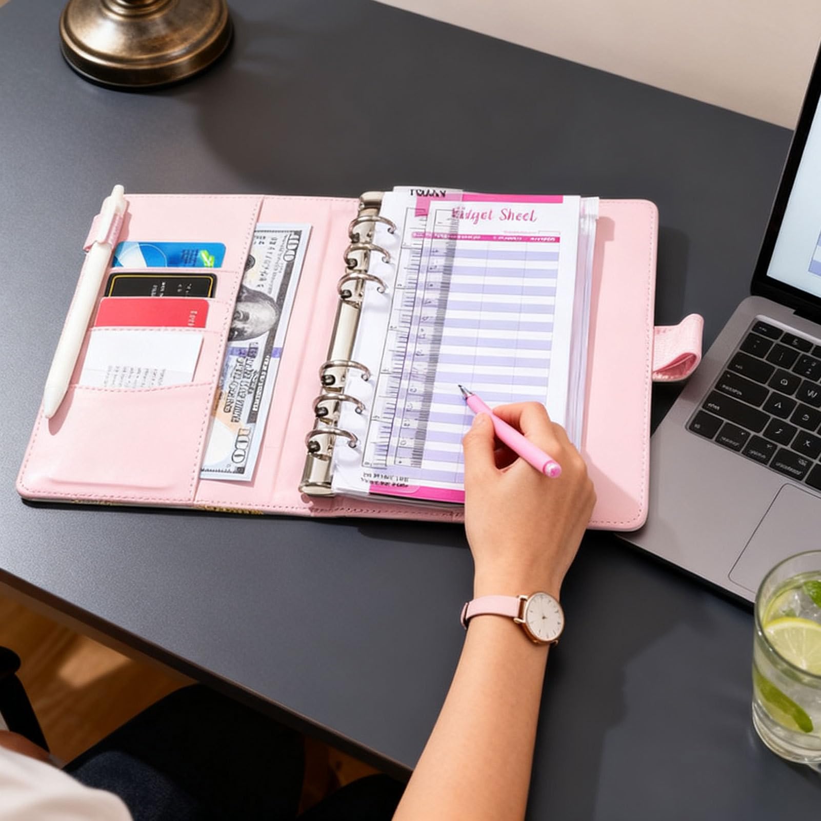 Carnet De Budget - Carnet Organisateur De Budget,Classeur A6 Pour Enveloppes D'espèces Et Organisation Des Factures | pour Hommes Femmes Garçons Jeunes Adolescents