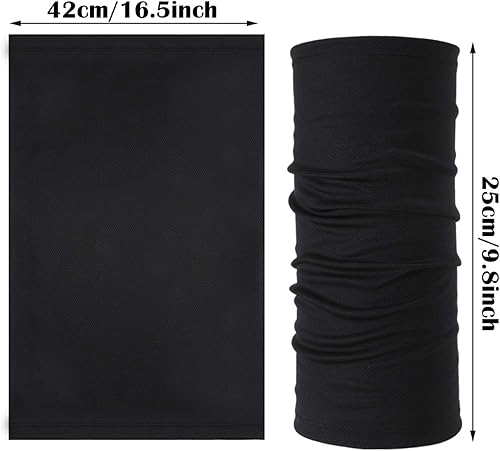 Miniatura 7 de SATINIOR 8 Pcs Neck Gaiter Face Mask Sun Cooling Scarf UV Protection Breathable Bandana Balaclava Coverings for Men Women