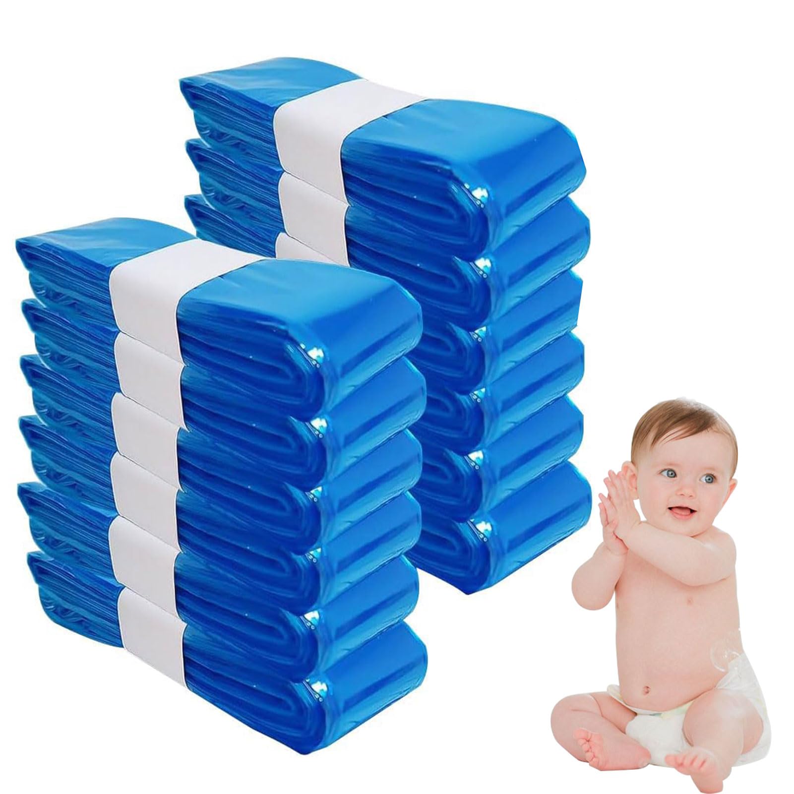 Poubelle Pour Chat Pack De 12 Recharges Pour Poubelle à Couches - Angelcare Litter Locker