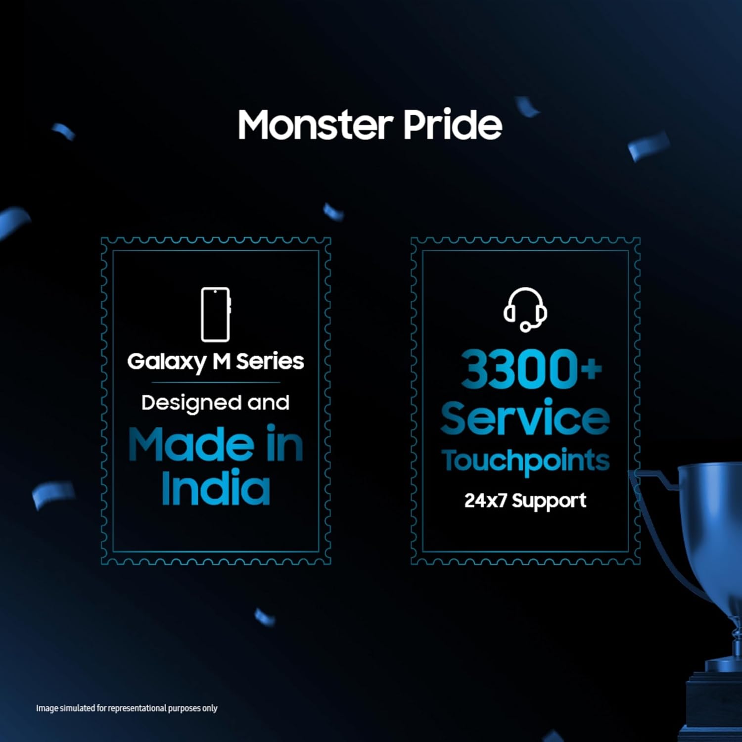 Samsung Galaxy M17 5G (Sapphire Black, 4GB RAM, 128GB Storage)| 50MP OIS Triple Camera| Gorilla Glass Victus| IP54 Rating| 6 Gen of OS Upgrades| AI| Circle to Search| Gemini Live| Without Charger 46 71m0OFjp3aL. SL1500