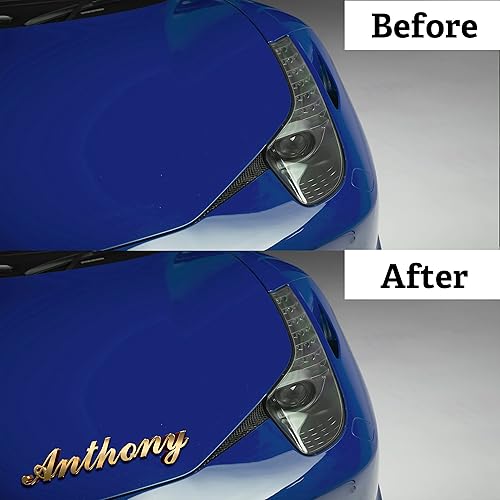 Miniatura 5 de Emblemas e insignias de automóvil personalizados con letra 3D, cinta adhesiva de metal pesado, emblemas automotrices - El mejor regalo para los