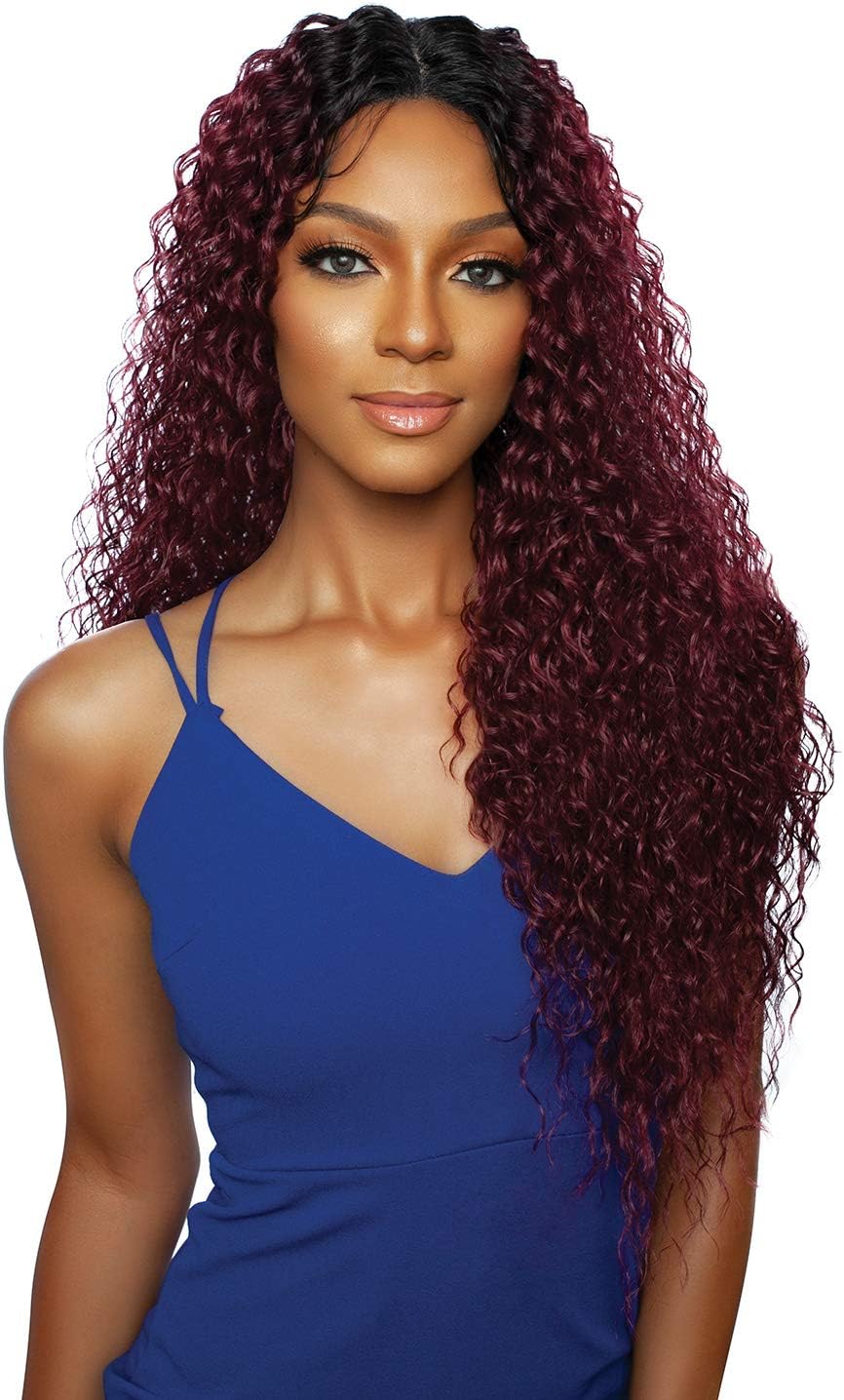 Mane ConceptRed Carpet HD Lace Front Wig Wet Wave RCHW202 Kendra (1B)