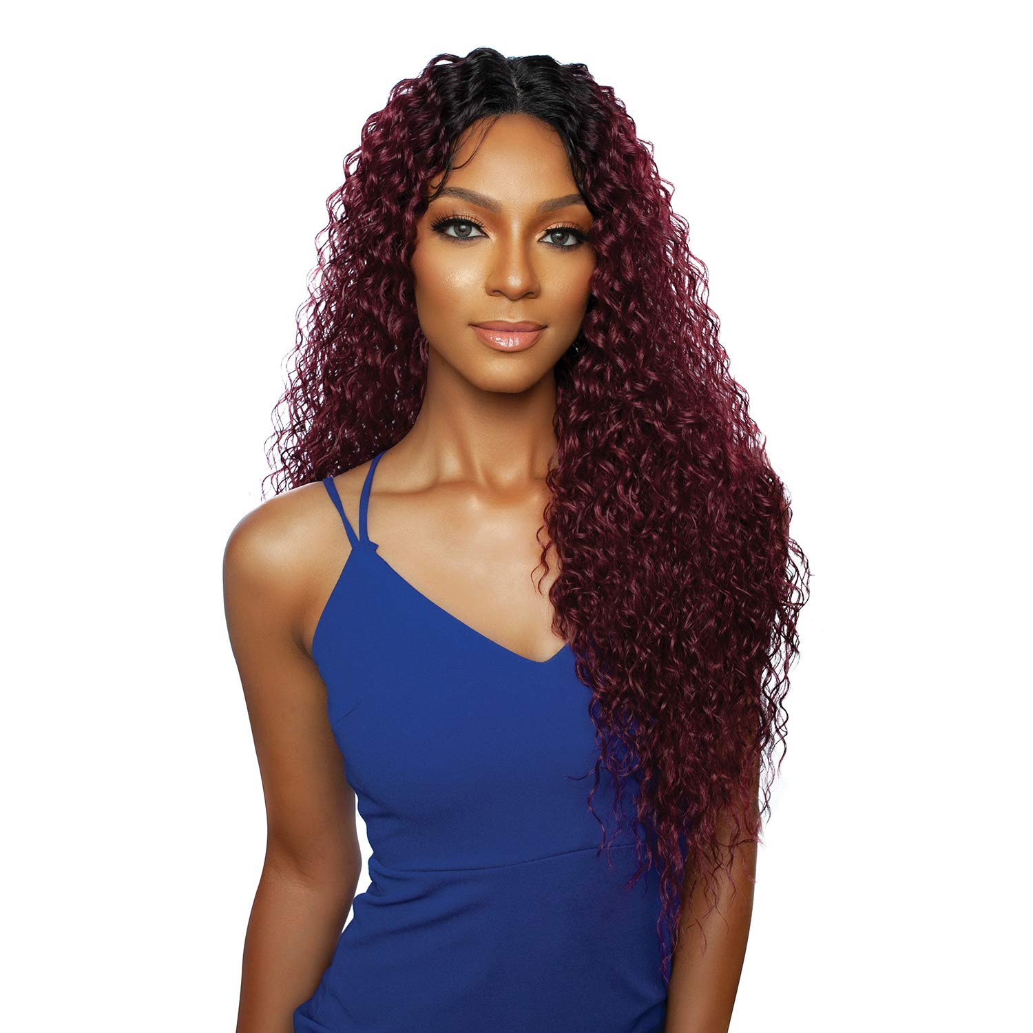 Mane ConceptRed Carpet HD Lace Front Wig Wet Wave RCHW202 Kendra (1B)