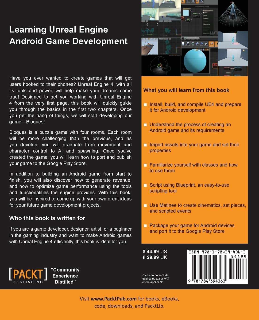 Learning Unreal Engine Android Game Development (English Edition)
