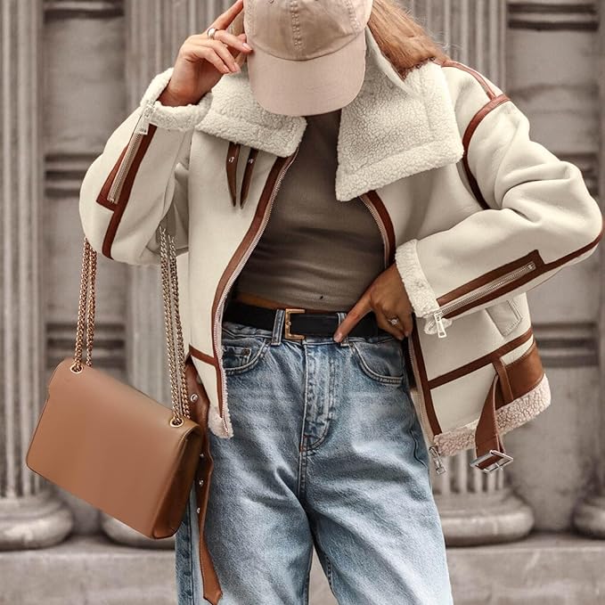 Dames Winter Thermische Jas Vrouwen Herfst En Winter Comfortabele Ronde Hals Lange Mouw Lange T-shirt Top Pocket Pofmouw Print Top Lady Kleding, H-roze, L