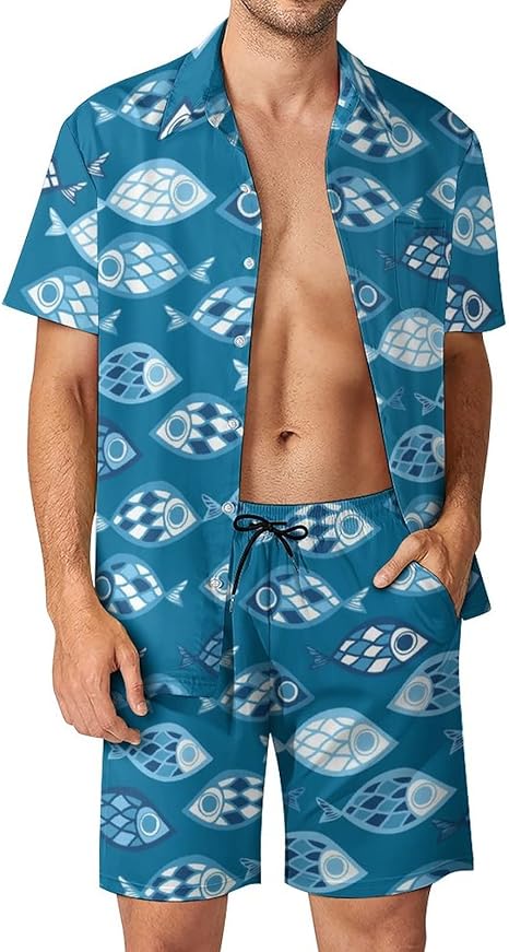 Amazon Co Jp メンズ Tシャツ 上下セット フィッシュ 魚 ビーチウェア ハワイ風 ビーチシャツ アロハシャツ 短パン 水着 半袖 Tシャツ メンズ ビーチショーツ ポロシャツ 開襟 吸汗 速乾 軽量 通気性 運動 人気 カジュアル 大きいサイズ 夏服 ファッション Amazon Co Jp メンズ Tシャツ 上下セット フィッシュ 魚 ビーチウェア ハワイ風 ビーチシャツ アロハシャツ 短パン 水着 半袖 Tシャツ メンズ ビーチショーツ ポロシャツ 開襟 吸汗 速乾 軽量 通気性 運動 人気 カジュアル 大きいサイズ 夏服 ファッション