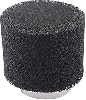 Vista 7 de 2 unidades universales de 1.732 in 1.772 in 1.811 in negro doble espuma filtro de rendimiento para 50cc - 90cc 110cc 125cc ATV Quad Scooter Go Kart