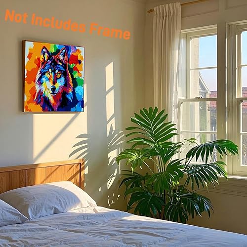 Miniatura 38 de Kit de pintura de caballo por números para adultos y niños, pintura por números, caballos, adultos, kits de pintura por números, manualidades sobre