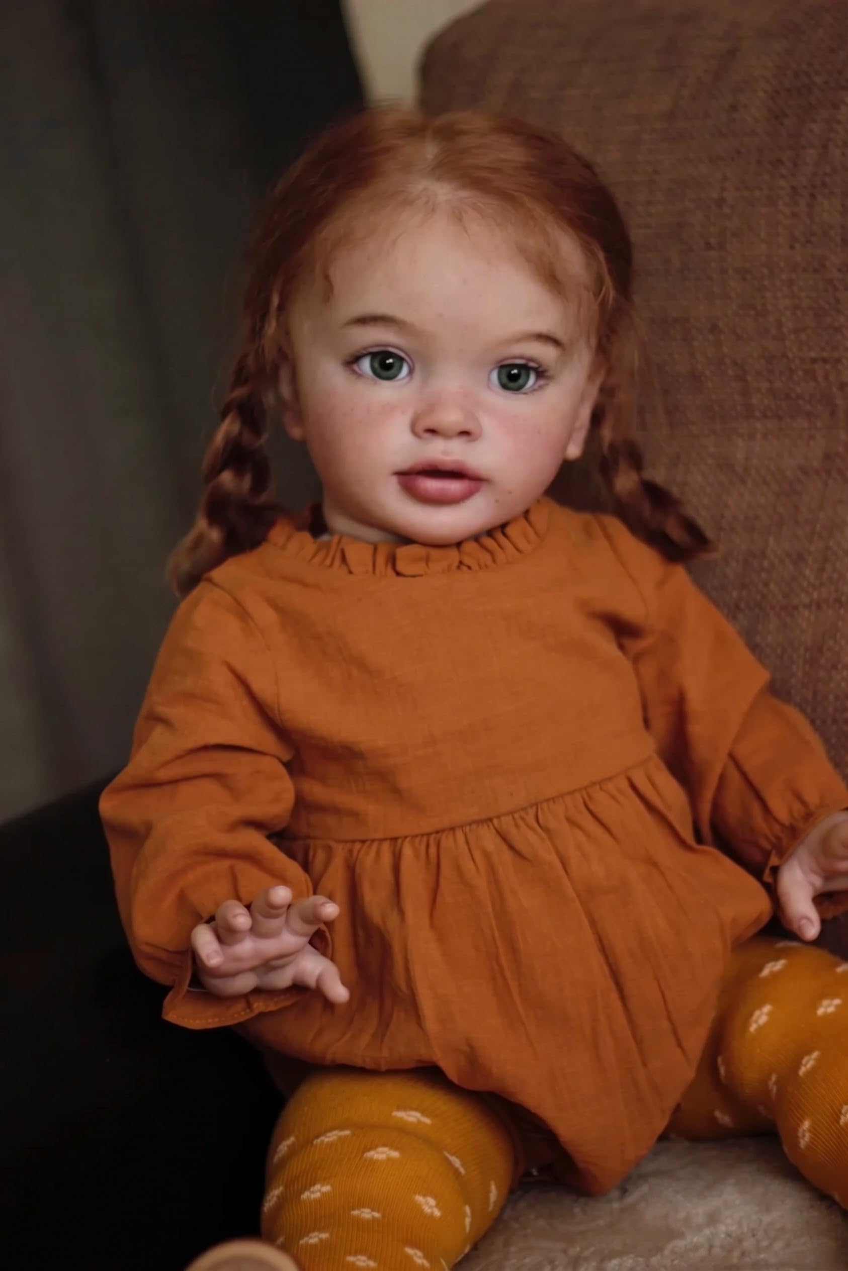 66cm Da Abbracciare Corpo in Stoffa Bambola Bambina Reborn