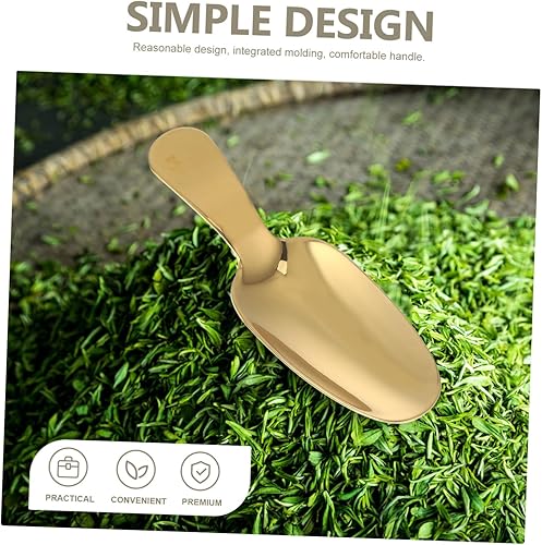 Miniatura 8 de Cabilock Cuchara de postre para café expreso, pequeñas cucharas de hielo de metal para cucharas de bar, vajilla para el hogar, galletas japonesas,