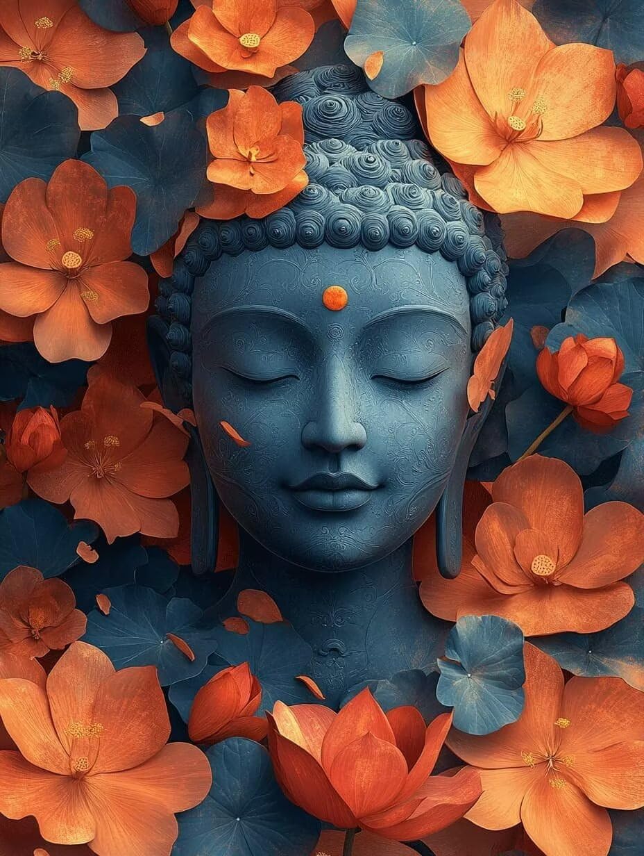 Malowanie po numerach Zen Malowanie numerami dla dorosłych Loto Paint by Numbers, malowanie według numerów Zestawy malarskie dla dorosłych z pędzlami i farbami akrylowymi do dekoracji ścian 80 x 120