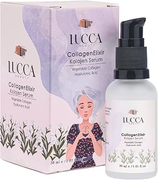 CollagenElixir Kolajen Serumu 30 ml – Vegan, Bitkisel Kolajen, Hyaluronik Asit ve Sodyum PCA İçerikli Nemlendirici Yüz Serumu