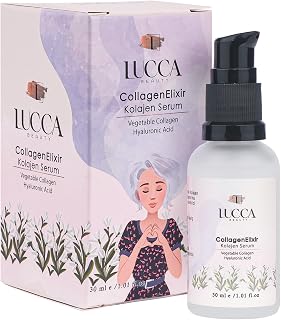 CollagenElixir Kolajen Serumu 30 ml – Vegan, Bitkisel Kolajen, Hyaluronik Asit ve Sodyum PCA İçerikli Nemlendirici Yüz Serumu
