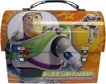 Amazon.com: Toy Story 3 Buzz Lightyear Dome Classic metal Kids Lunchbox :  Hogar y Cocina