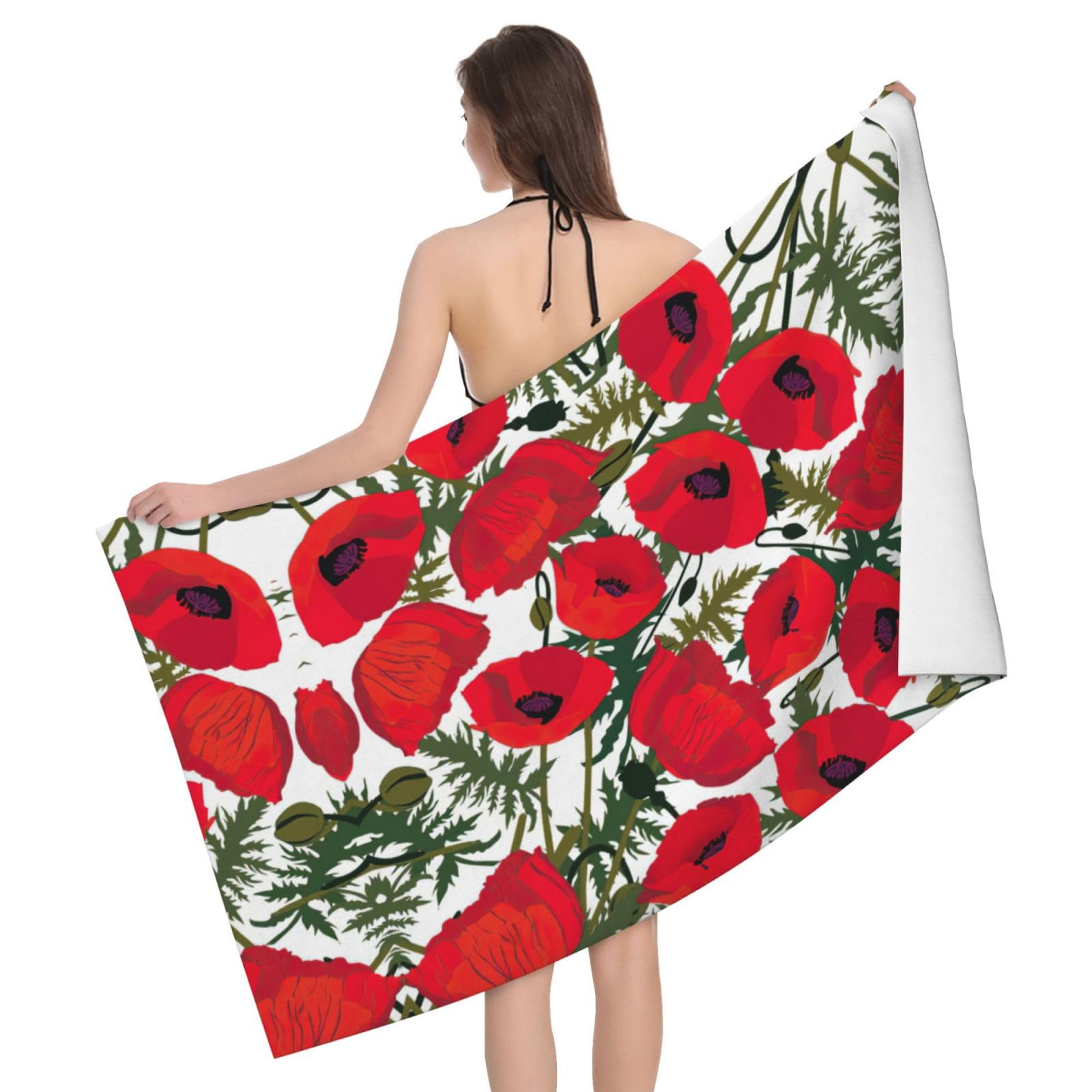 Serviette de bain microfibre anti humidité à séchage ultra rapide
