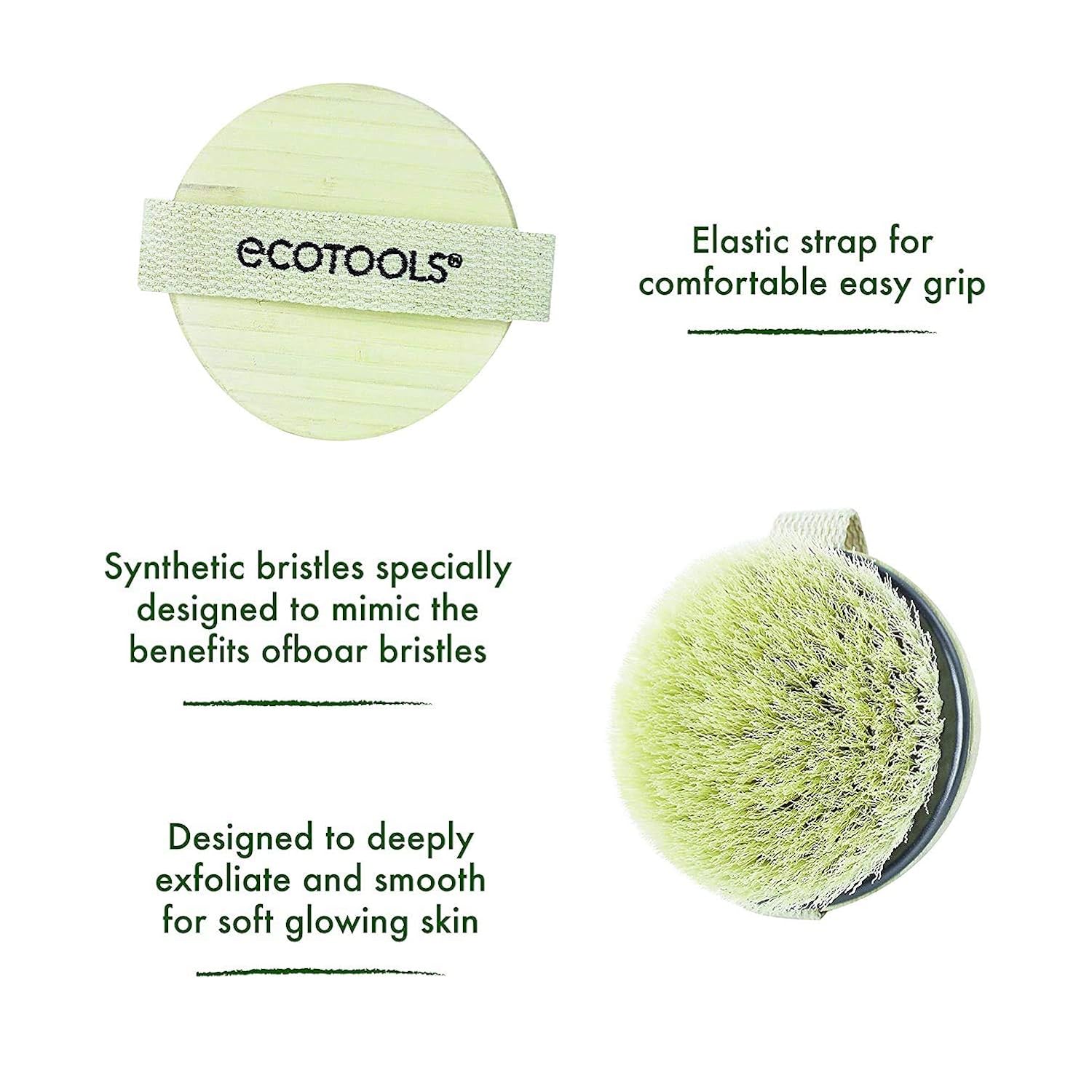 EcoTools Indulgent Bath Kit with Bubble Bath, Dry Body Brush, Loofah Bath Sponge, and Peppermint Essential Oil : Beauty & Personal Care