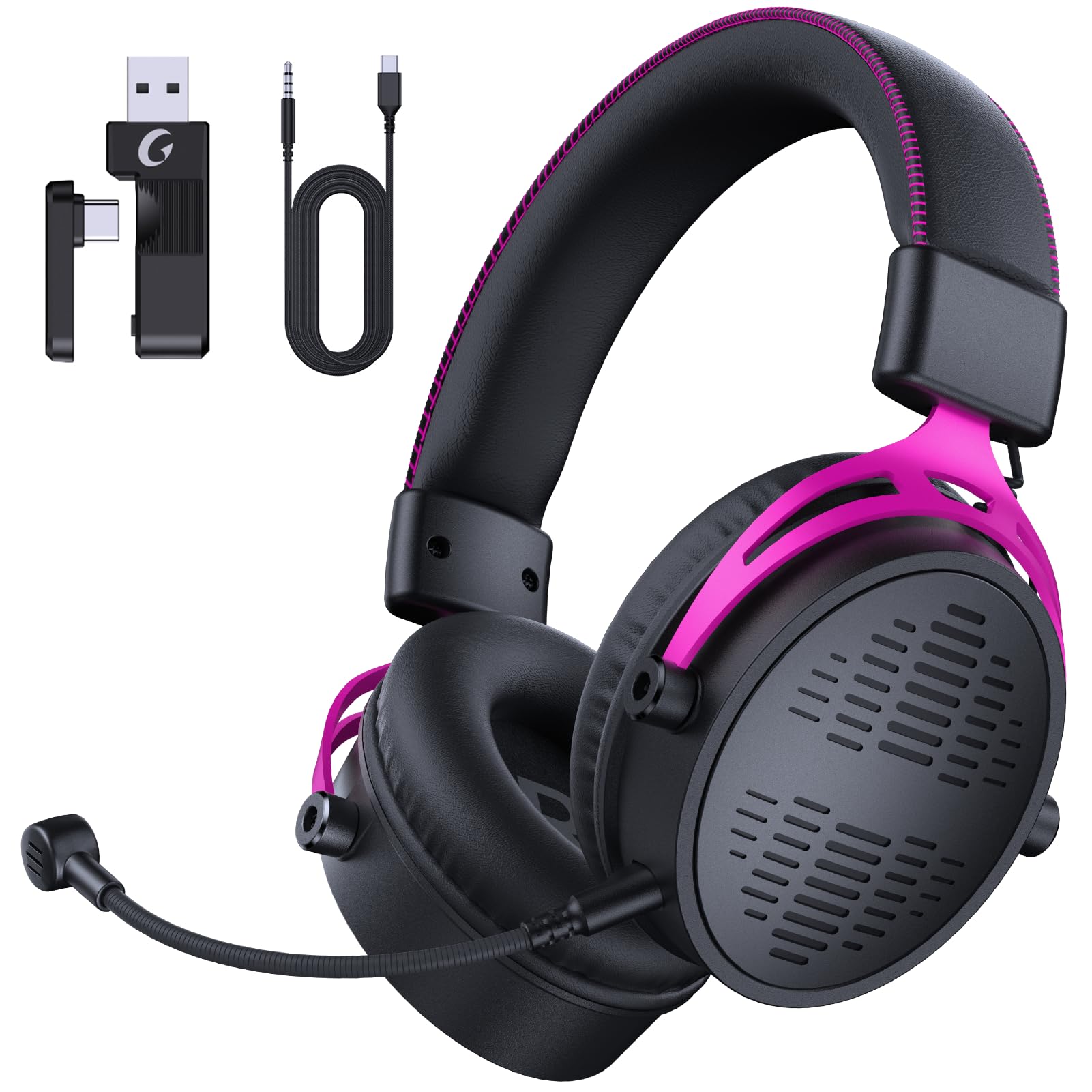 PRO 900 有線ヘッドホン Amazon.co.jp: ゲーミングヘッドセット【2.4G USB/Type-cアダプター