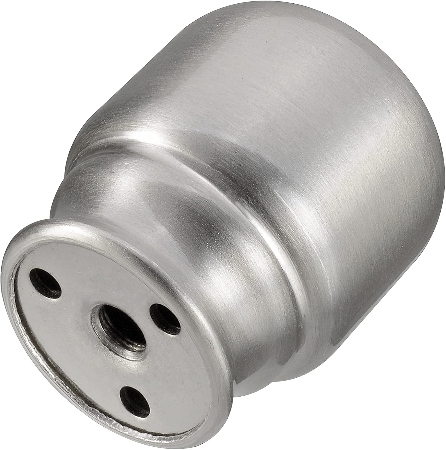 Aspen Creative 24045-09-2, Lamp Finial for Lamp Shade/Brushed Nickel Finish, 1-1/2" Height, 2Pcs/Pack
