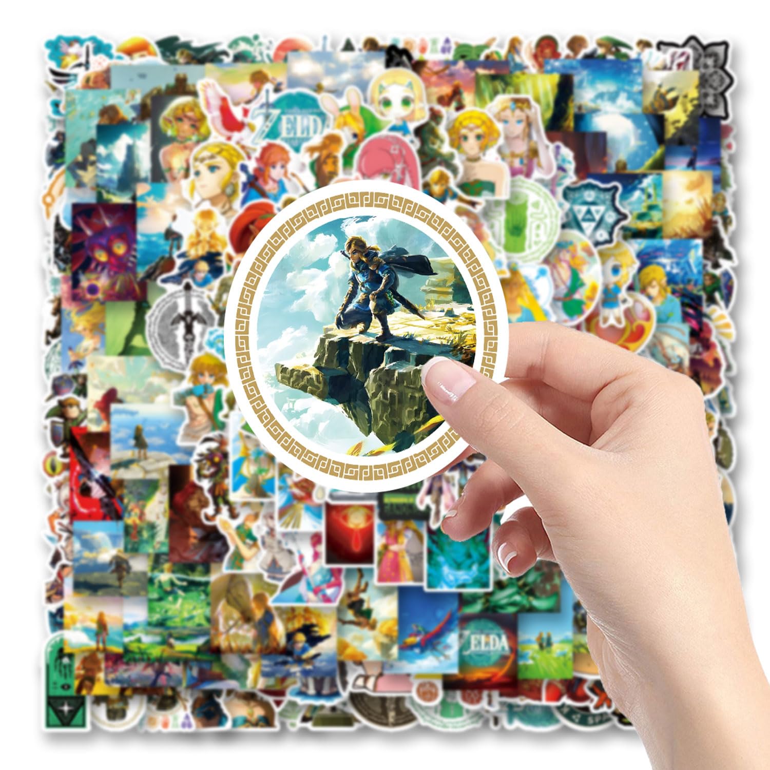 Amazon | ゼルダの伝説ステッカー ビニールステッカー 200枚
