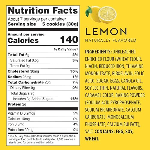Miniatura 3 de Reko Pizzelle Galleta auténtica estilo italiano, limón, 7 onzas (paquete de 1)