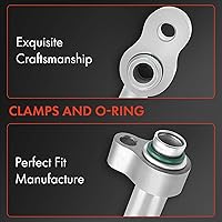 Vista 3 de A-Premium Conjunto de manguera de línea de descarga de A/C compatible con Honda CR-V 2007-2011 L4 2.4L, compresor a condensador