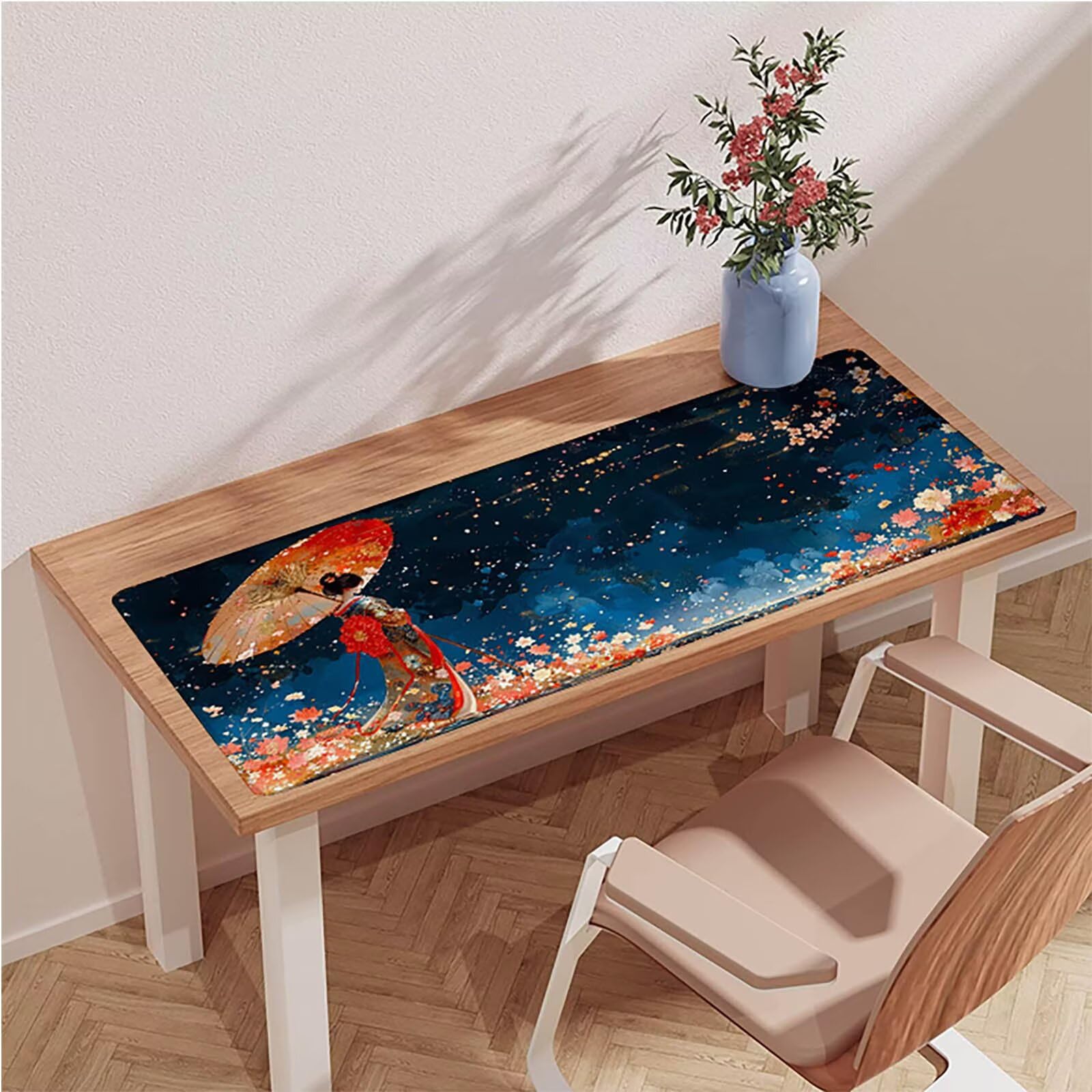 Czerwona podkładka pod mysz do gier, podkładka pod mysz XXL 1200x600x3mm, mata na biurko ze zszytymi krawędziami, podkładka pod mysz poprawia dokładność i szybkość, akcesoria biurowe i akcesoria do
