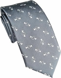 Maker V Radiology necktie, xray tech gift, Radiologist Doctor Tie, Gift for men, Spine Chiropractor orthopedic surgeon, Broken Bones Grey