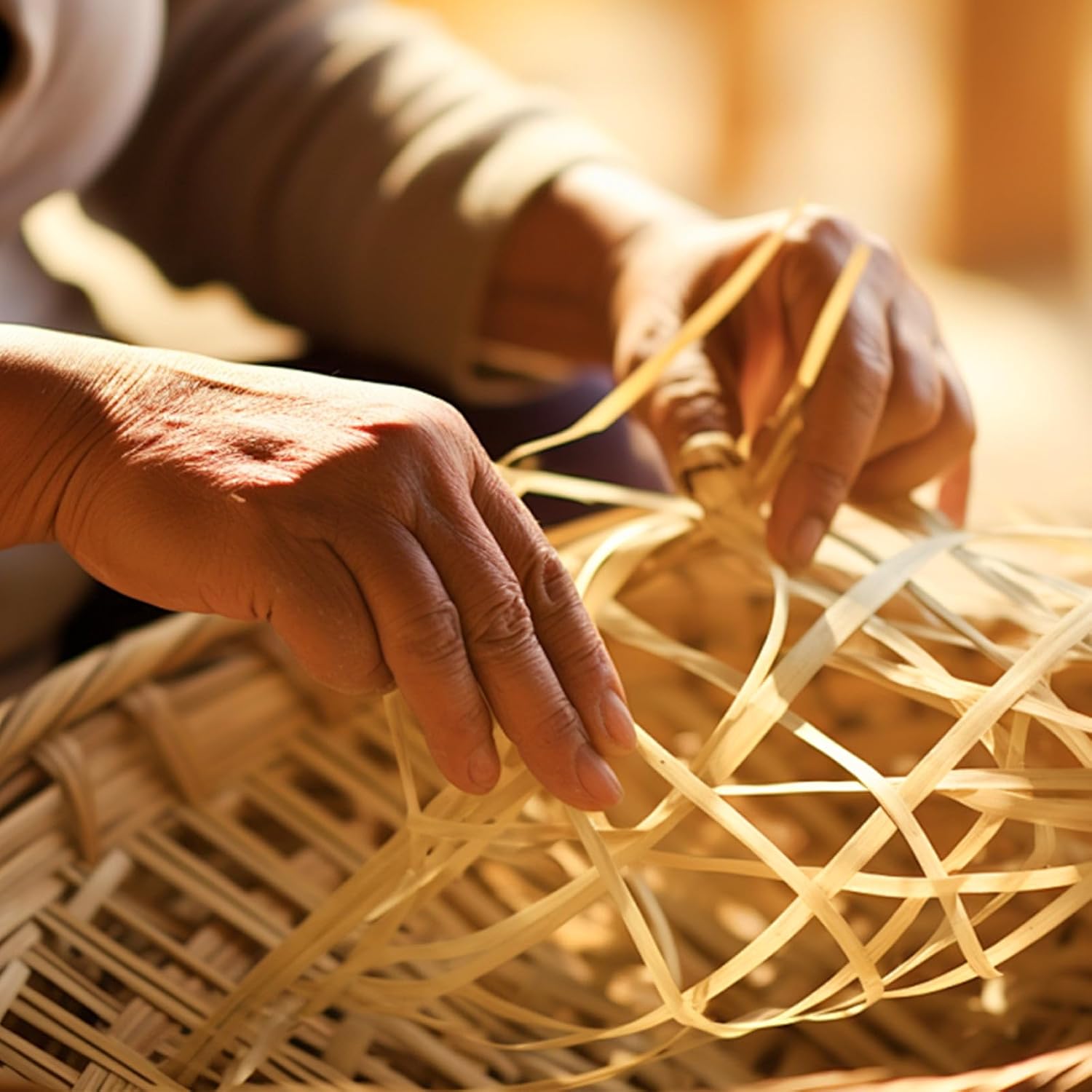 Basket Weaving Strips Roll for DIY Basket and Furniture