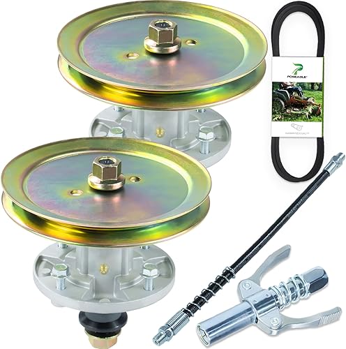 POSEAGLE GY21098 - Conjunto de husillo John Deere reemplaza John Deere GY20454, GY20962, husillo John Deere D140, husillo John Deere LA145, husillo