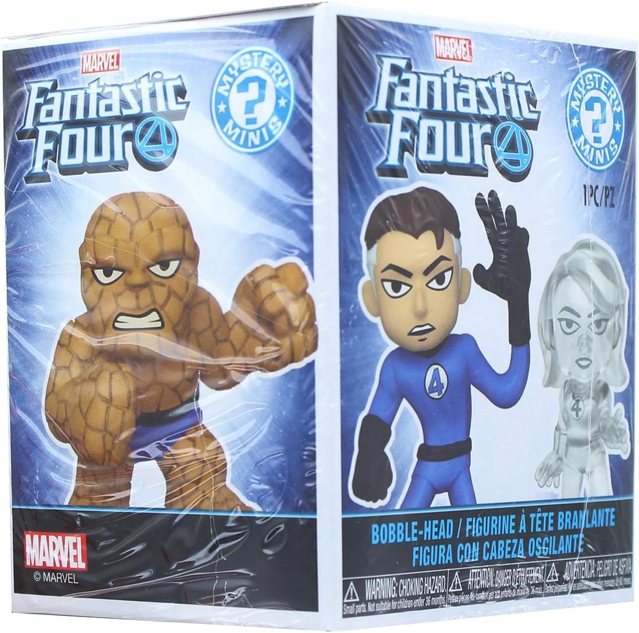 Funko Mystery Minis: Fantastic Four, Multicolor
