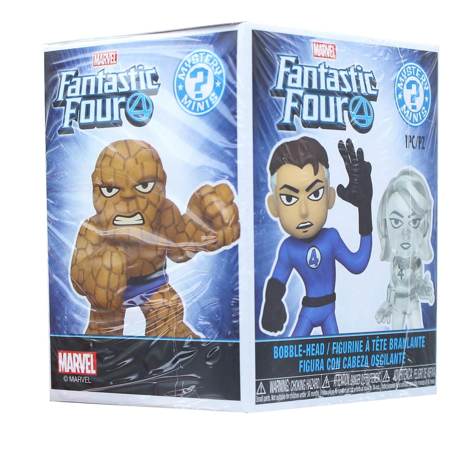 Funko Mystery Minis: Fantastic Four Pdq12 Pieces, One Random Mystery Action Figure 45017, Multi-Colour