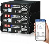 ECO-WORTHY Cubix100 Batterie Lithium 48V 100Ah*3 Bluetooth - 1