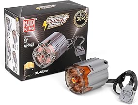 Mould King M0002 Technik XL-Motor Bauspielzeug, kompatibel mit Power-Funktion Bausteine Modell