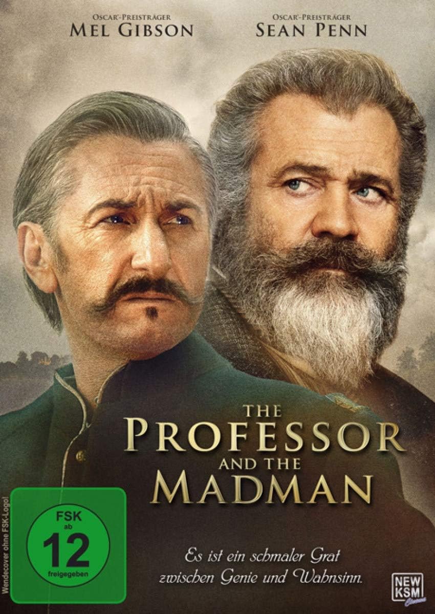 The Professor and the Madman [DVD] [2019]