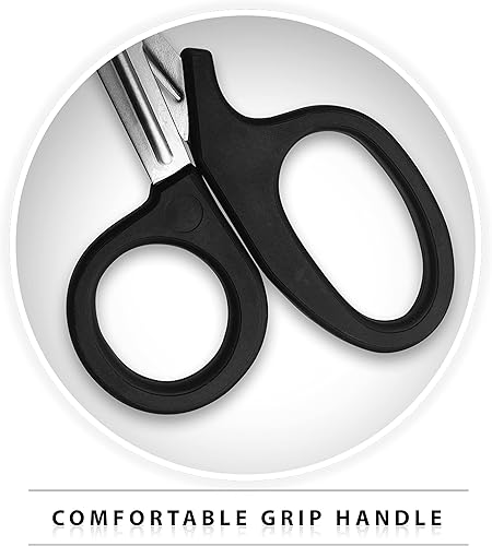 Miniatura 7 de SURGICAL ONLINE Paquete de 20 tijeras de trauma EMT, multicolor, tijeras médicas de acero inoxidable para EMS, enfermeras, policías y bomberos,