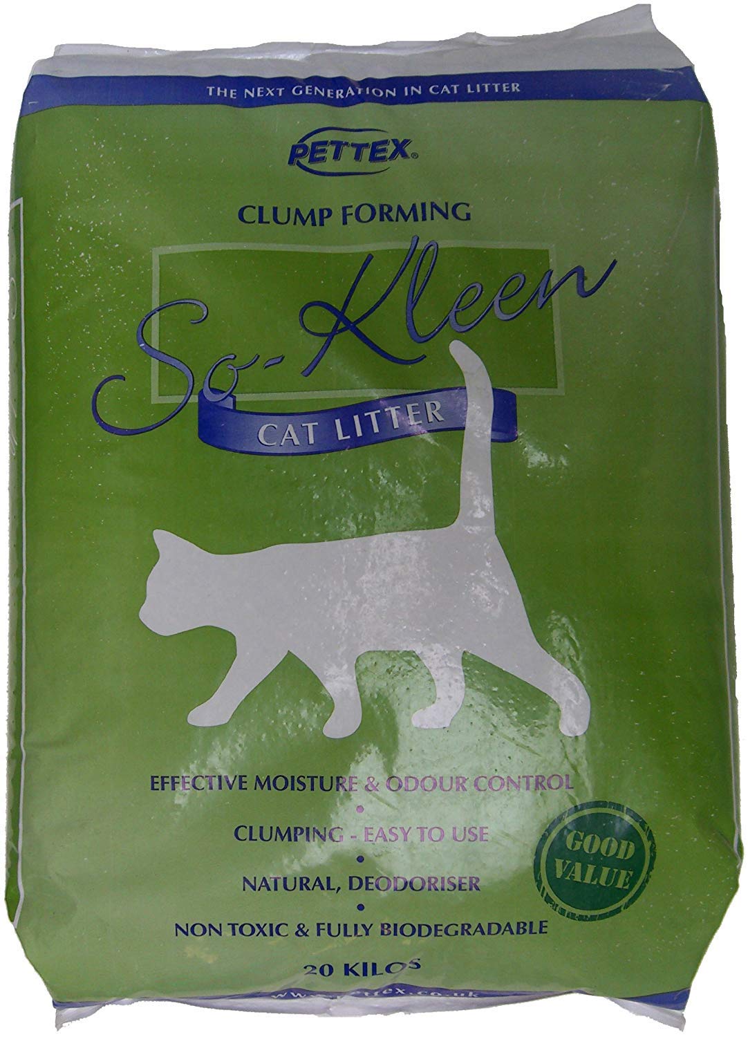 2 x So-kleen Cat Litter 20 kg