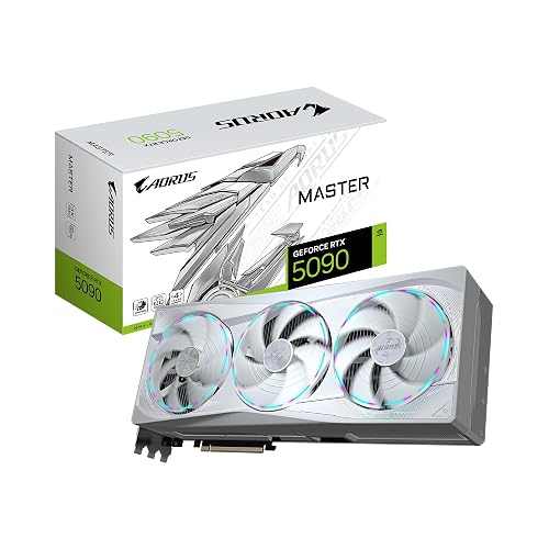 GIGABYTE AORUS GeForce RTX 5090 Master ICE 32G Graphics Card