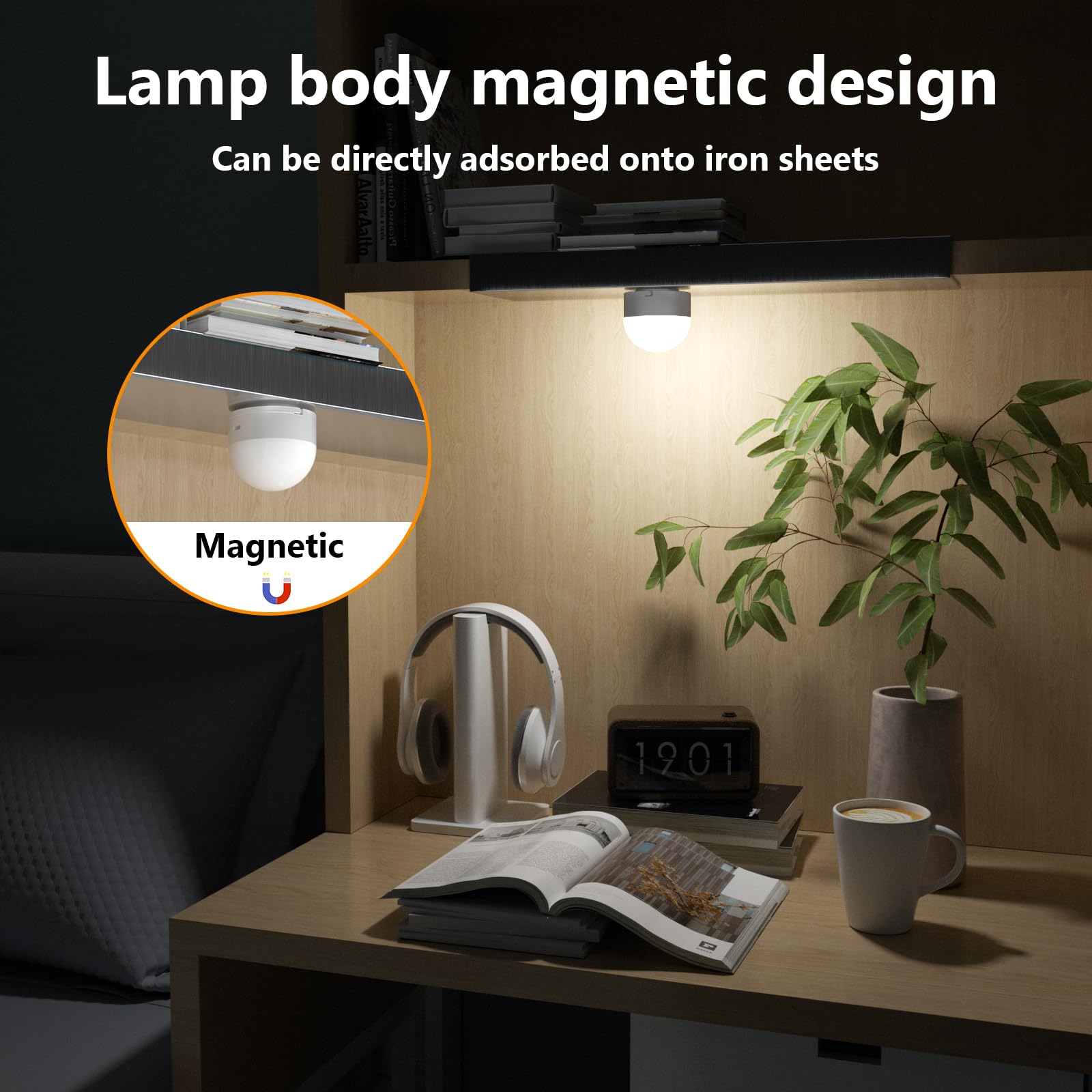 Oumida Żarówka LED do ponownego ładowania USB-C z pilotem zdalnego sterowania, E27 kolorów RGB, żarówka LED z baterią, 3 W, sterowanie dotykowe, z funkcją timera, światło awaryjne z magnesem (biała x