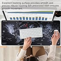 Vista 6 de Cojín de ratón grande profesional de Cmhoo XXL y pad para el ratón, Mapa